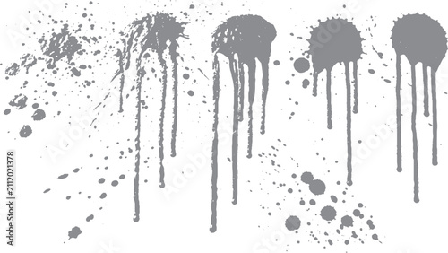 Fotografía Abstract crimson brush strokes with grunge stain effect