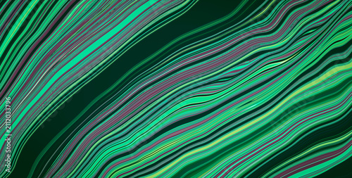 Konstfotografi Dynamic Acrylic Ink Swirls in Copyspace Background