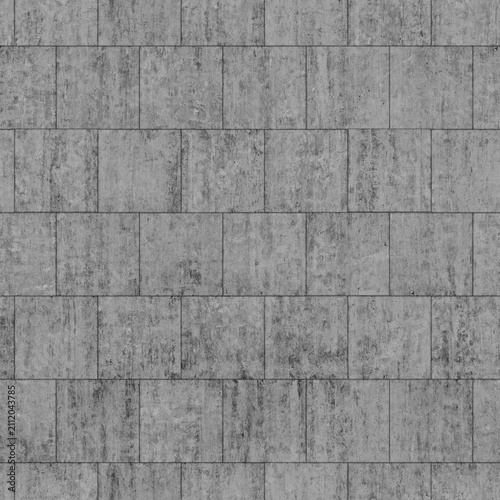 Seamless Concrete Wall or Floor Tile Texture