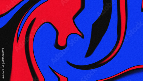 Abstract of noisy grain with blue red color. Grainy gradient abstract background for web banner poster design, tech presentation, grain texture effect, copy space, Backdrop.