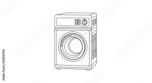 Washing Machine Appliance Home Laundry.