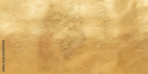 Bild auf Leinwand Abstract Gold Texture: A shimmering abstract background resembling textured gold leaf, with subtle variations in tone and light, creating a luxurious and elegant visual