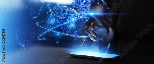 Global Connectivity Concept for Business Communication and Digital Interaction Strategy