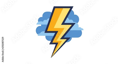 Electricity Storm Weather Lightning Bolt.