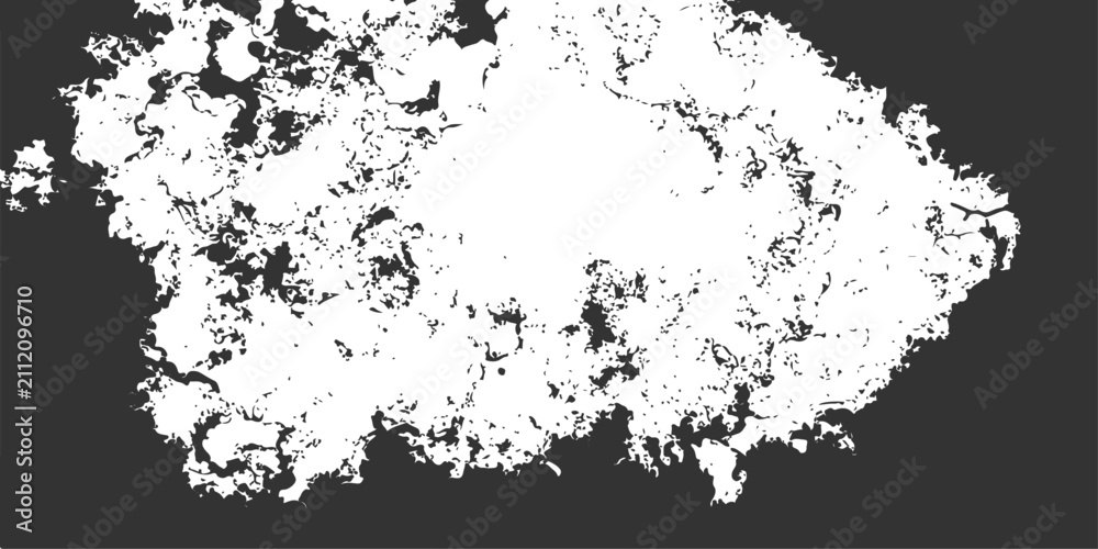 Fototapeta premium Abstract Black Ink Splatter Grunge Frame with Dirty Paint Texture, Monochrome Vector Illustration Pattern Border for Artistic Wallpaper and Decorative Design Background