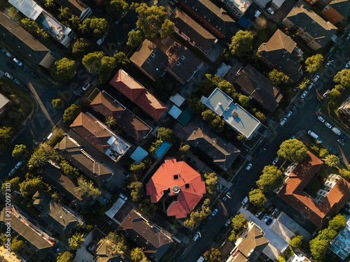 Canvastavla Aerial view of Sydney Suburbs, Northern Beaches, NSW, Australia