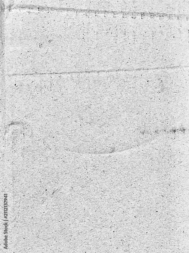 Fototapeta premium Rough white recycled paper texture background with creases