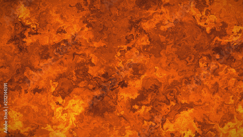 Procedural art of Volcanic Magma Flow Abstract Marble Texture Background