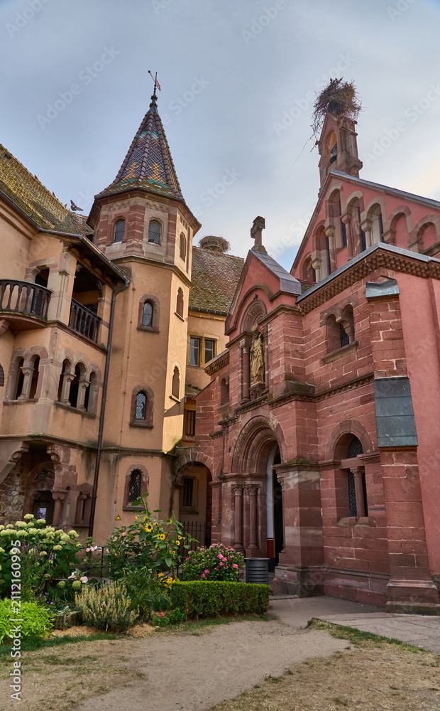 Fototapeta premium Ville d'Eguisheim en Alsace