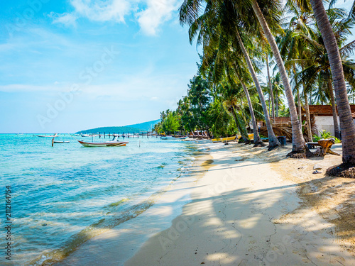 Canvas Print Tropical beach in Karimunjawa