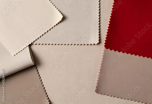 Fabric swatches in various ...