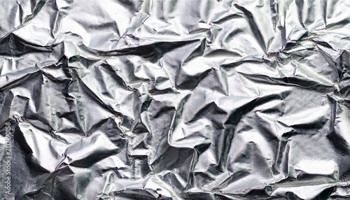 Background Paper Silver Foil Texture