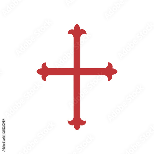 Sign christianity, cross christian religion