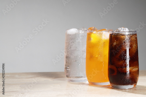 Soft drinks and fruit juice mixed with soda high in sugar have a negative effect on physical health