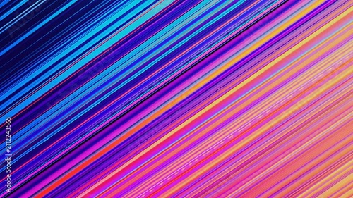 Abstract background with vibrant gradient diagonal lines
