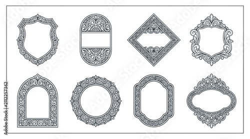 Decorative Vintage Frames Collection