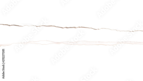 Thin delicate scorched paper edge strip with background delicate parchment material horizontal decorative composition abstract fragment as PNG cutout
