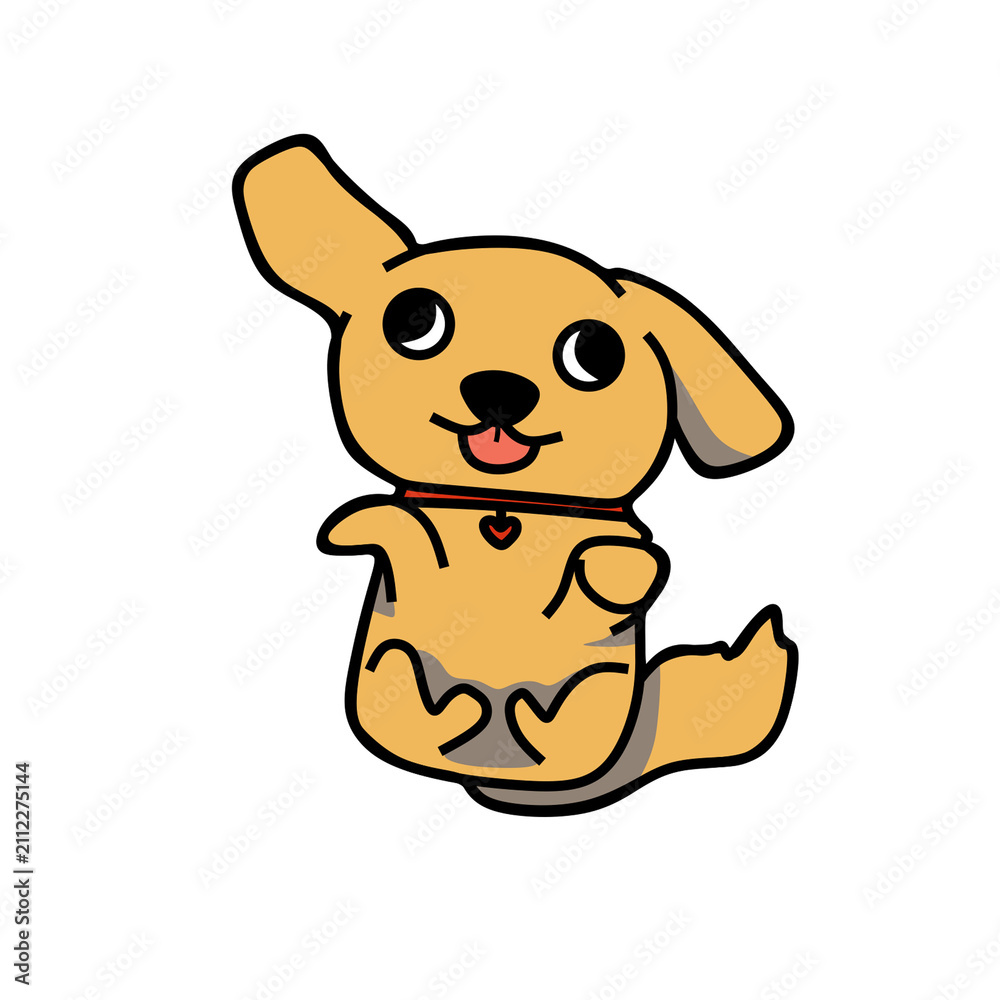 Obraz premium silly dog