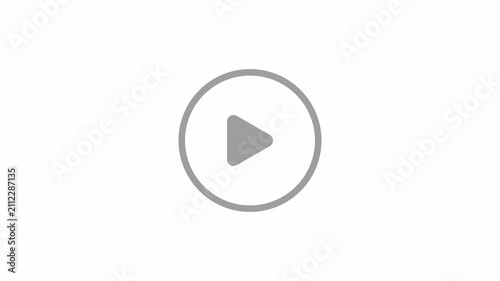 Replay Button Animation | Replay Icon | Video Playback Loop | UI Motion Graphics
