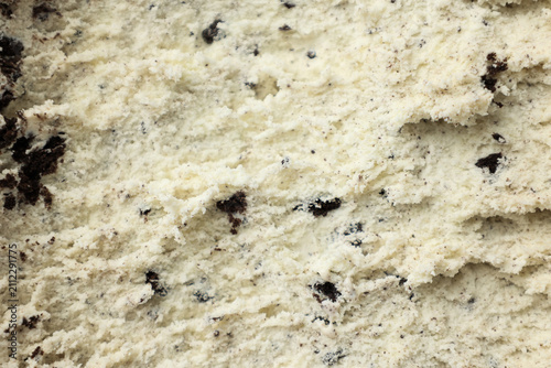 Cookies and Cream Ice Cream Background