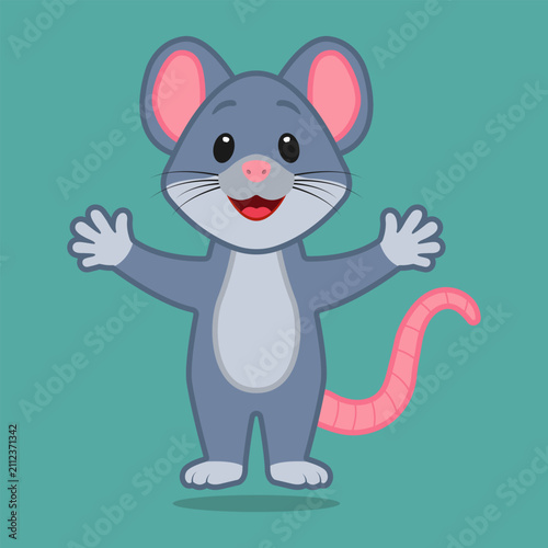 Vector image of a mouse