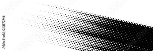 Konstfotografi Dots halftone white and blue color pattern gradient grunge texture background