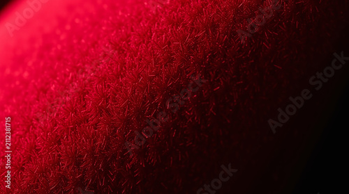 Luxurious Deep Burgundy Velvet Fabric Macro