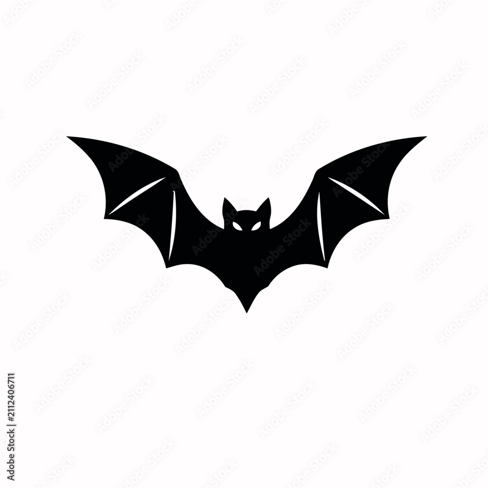 Fototapeta premium Bat Silhouette