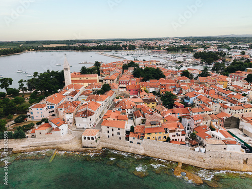 Novigrad Historic Old Town and Marina on the Adriatic Coast, Croatia