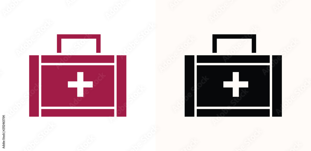 Fototapeta premium Minimalist of plus symbol in pink and black gradient squares pink square black square gradient background