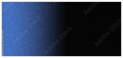 Blue Black Grainy Noise Gradient Texture Background with Abstract Digital Static Effect and Dark Modern Wallpaper