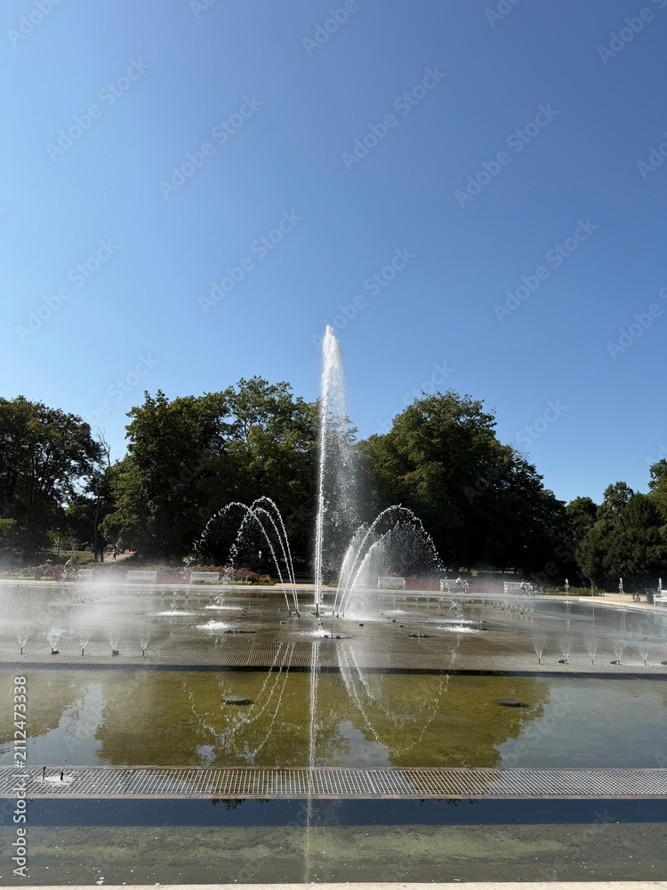 Fototapeta premium fountain in the park