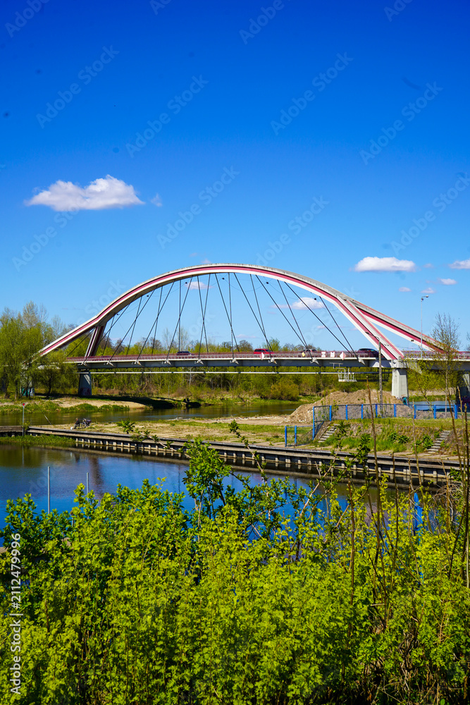 Fototapeta premium bridge over the river