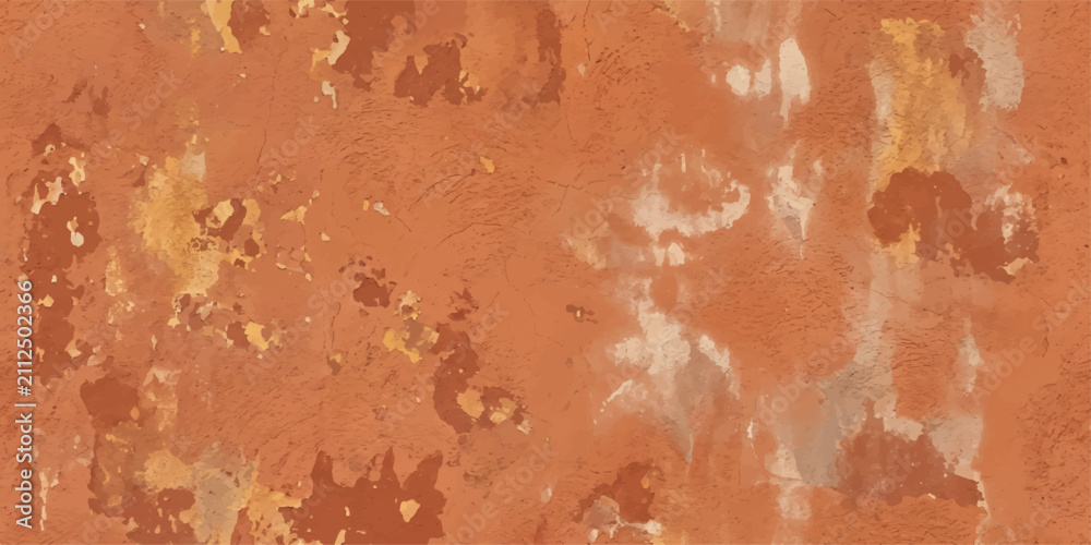 Fototapeta premium Weathered Old Wood Texture and Rusty Metal Grunge Background with Aged Brown Surface, Vintage Wall Pattern, Rough Paint and Antique Industrial Backdrop Design