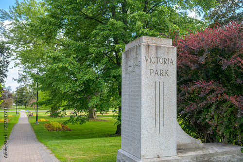 Victoria Park, public landmark in Cobourg, Ontario, Canada