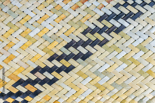Obraz na płótnie Māori Weaving Panel