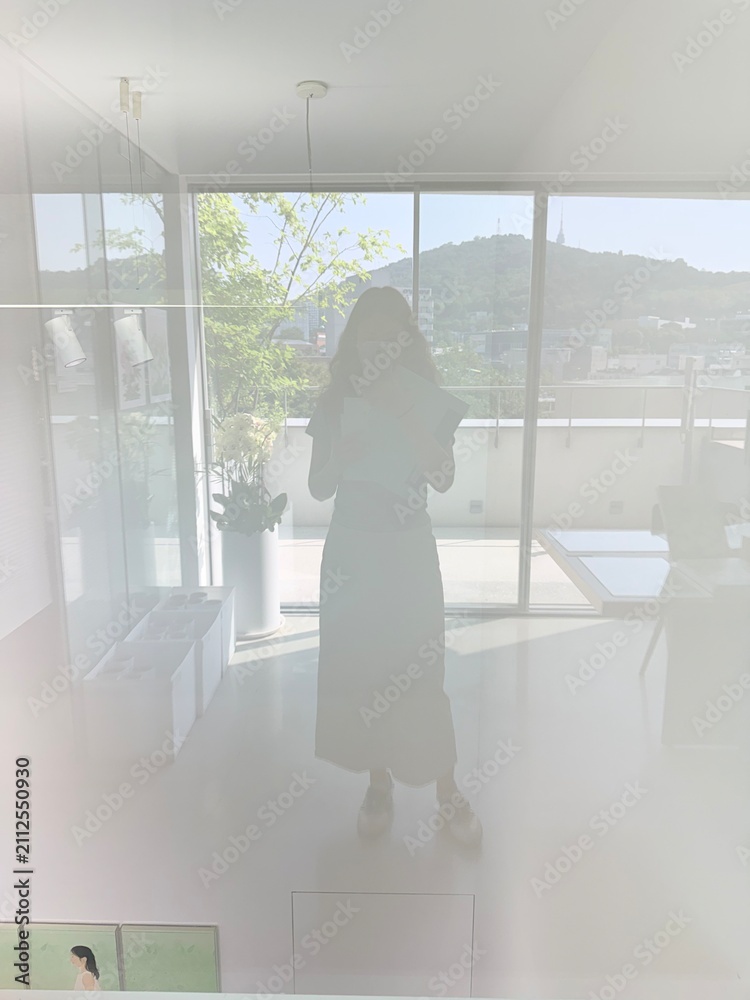 Fototapeta premium 나의 실루엣