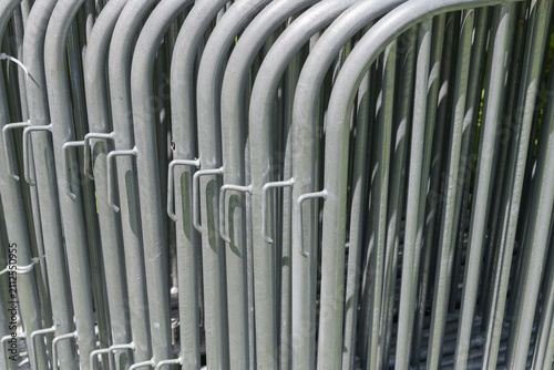steel pipes background