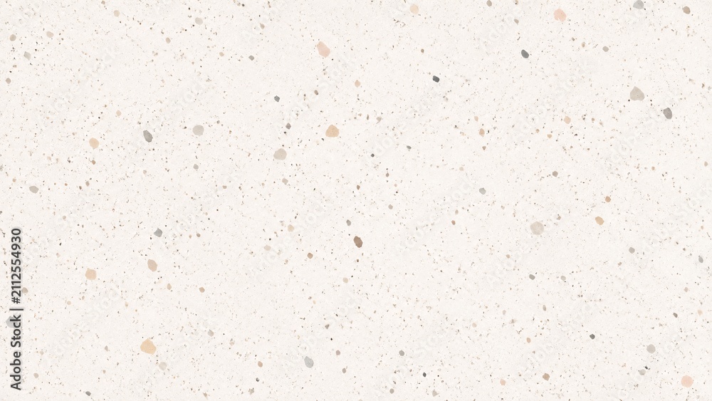 Naklejka premium Cream Terrazzo Stone Texture Background Photo - terrazzo texture, terrazzo background, stone texture, marble chip texture, speckled texture, cream terrazzo, granite texture, flooring texture, tile