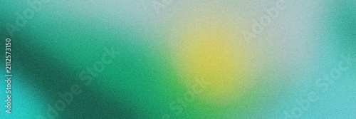 фотографія Abstract background, with a soft, gradient of teal, green, and a, yellow spot fe