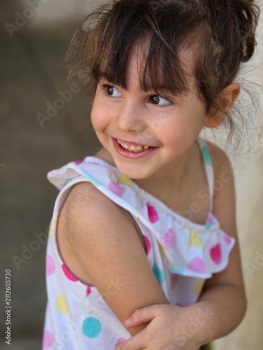 Ritratto bambina sorridente