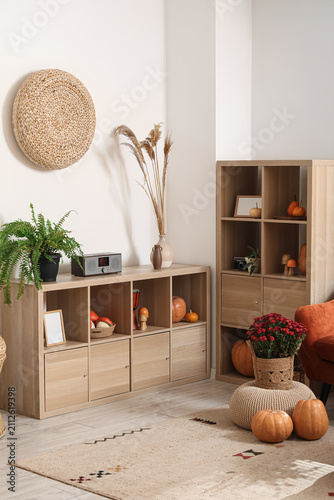 Interior of living room wit...