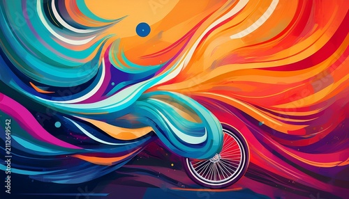 colorful banner for disability inclusion and visibility banner generative ai