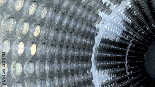 Intricate Design of Tube Grid Within an Industrial Boiler Drum