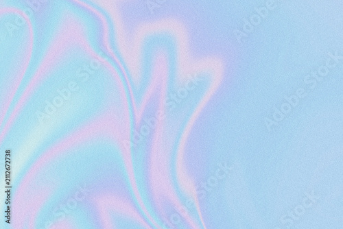 Iridescent lilac texture. Digital noise gradient. Nostalgia, vintage, retro. Vaporwave 80s, 90s style. Abstract psychedelic background. Wall, wallpaper, template, print. Blue, pink, violet colors