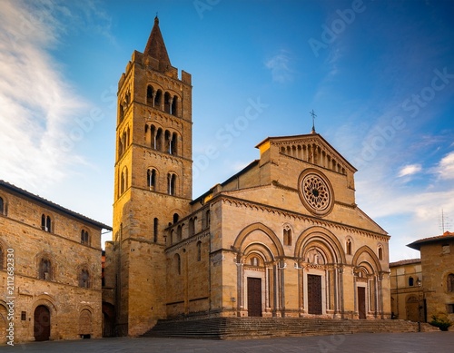san pietro e san donato cathedral val di chiana arezzo arezzo tuscany italy