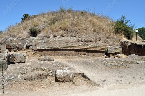 Cerveteri (Roma) - Necropoli della Banditaccia - Sepoltura a Tumulo - VII secolo A.C.