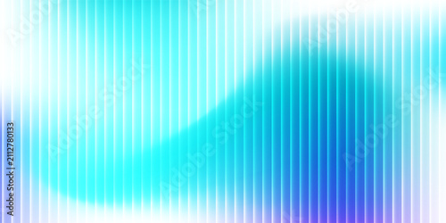 Abstract smooth cyan blue background. Modern banner stripe concept