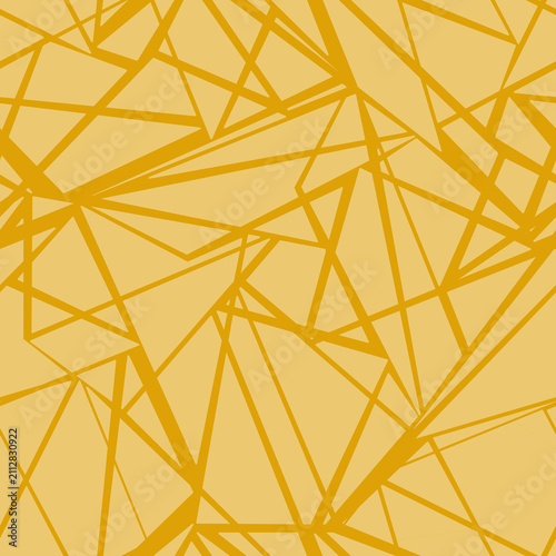 Geometric pattern abstract retro yellowe