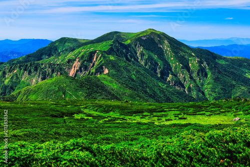 白山から眺めた別山